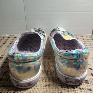 Disney Jack and Sally Nightmare before christmas skullHolographic Kids Sneakers